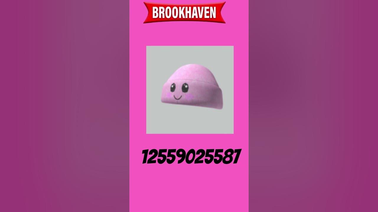 ID codes acessórios de bebê para usar no Brookhaven rp (Roblox) 