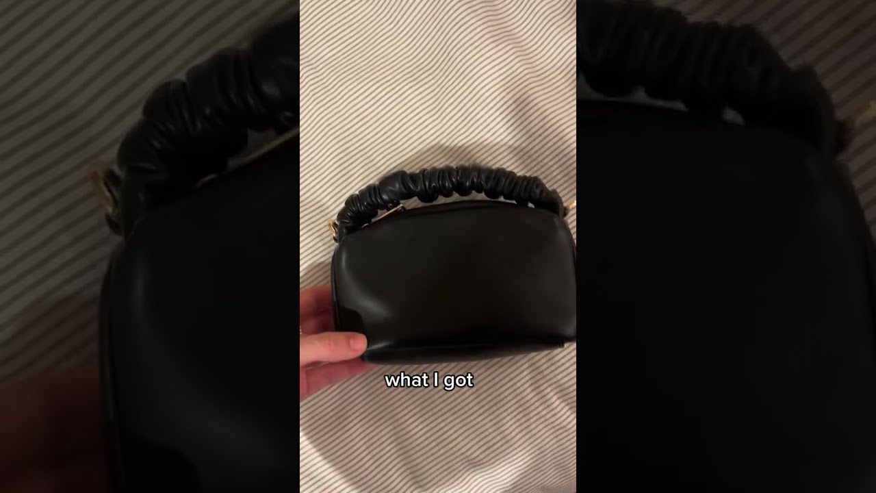 The PERFECT Black Purse Affordable Cute 