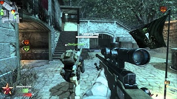 Black Ops HD Gameplay and Commentary L96 Sniping Domination and Tips