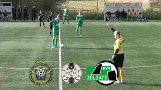 Prov. U17 - KSC Lokeren - KVV Zelzate - Uislag : 2-4