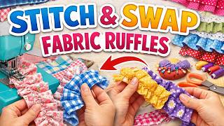 #stitchandswap The Ruffle Explosion! @SusanHilesCreates