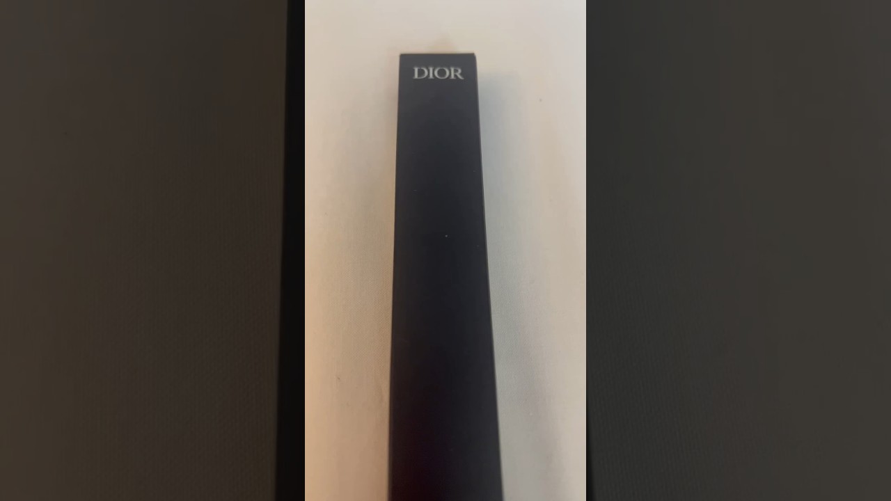 UNBOXING: Dior Diorshow On Stage Crayon-Waterproof : 099 Black Kohl  
