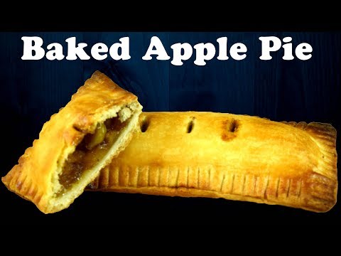 Baked Apple pie inspired by McDonald's| Apple turnovers| Flaky pie crust from scratch| Yummylicious