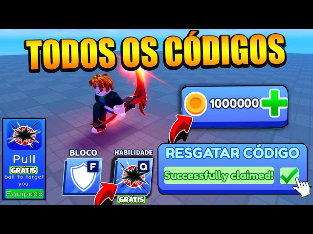 TODOS OS NOVOS CÓDIGOS de WINS +SWORDS no BLADE BALL! ROBLOX BLADE BALL  CODES! 