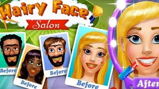 Hairy Face Salon Makeover - Android gameplay Movie apps free best Top Tv Film Video Game Teenagers screenshot 4