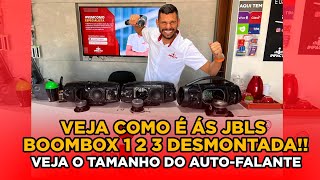 JBL Boombox 1 | JBL Boombox 2 | JBL Boombox 3 desmontada 🔥Assista e veja a diferença dos autofalante