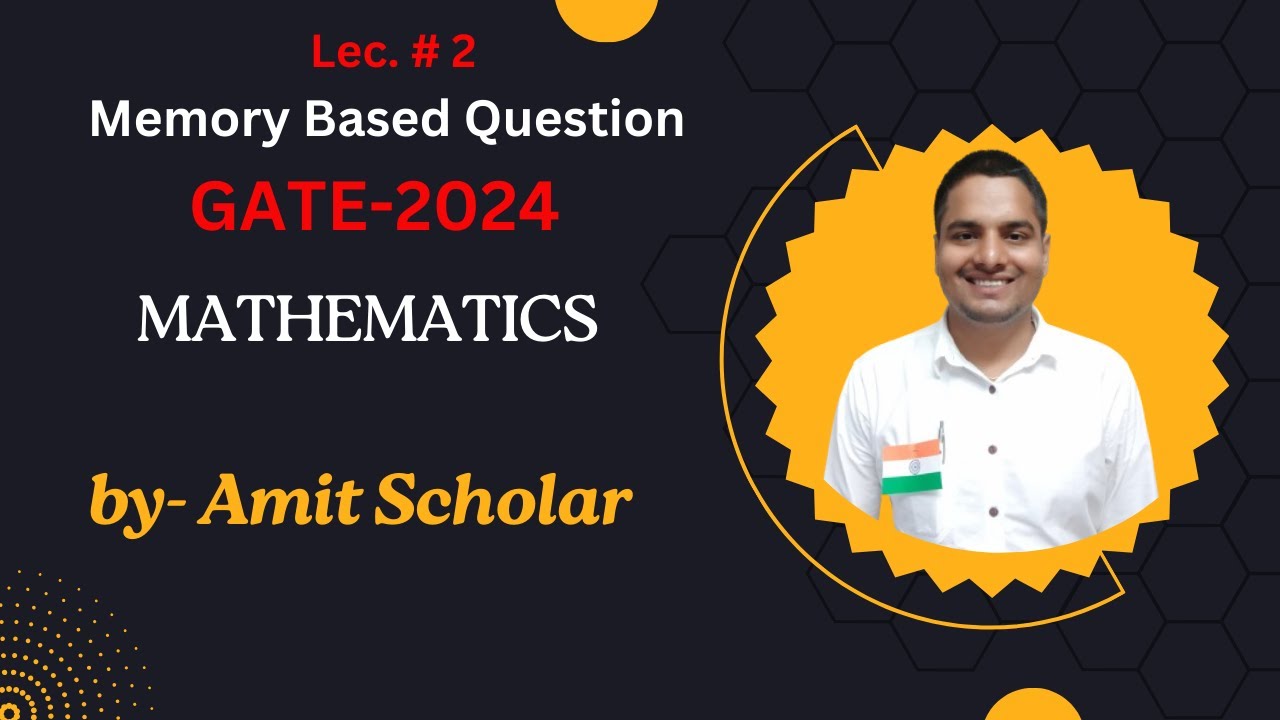 Memory Based question | GATE-24 with shortcut tricks 🤘| Mathematics # ...