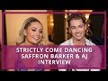 Strictly Come Dancing: Saffron Barker & AJ Interview