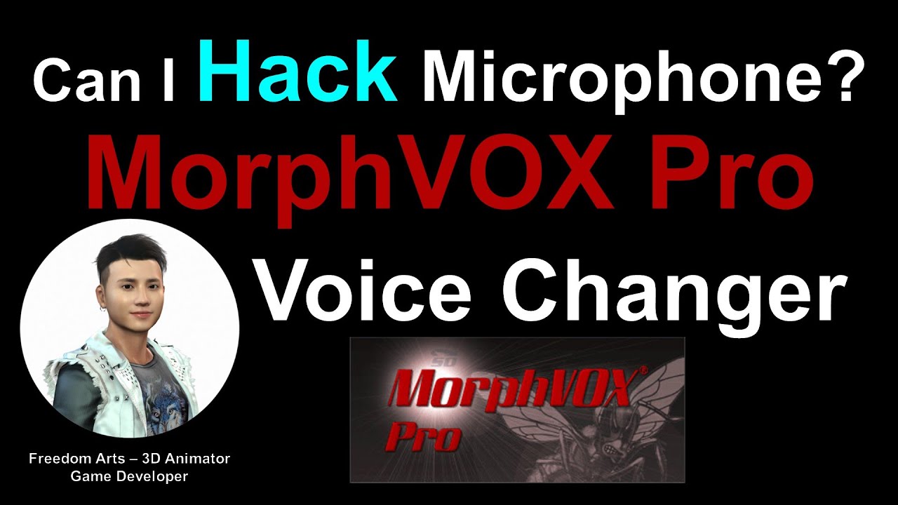 How to hack your microphone, voice changer, change your voice to be