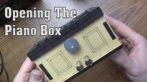 Masterpiece or EPIC FAIL?  Piano Puzzle Box! (First Look)