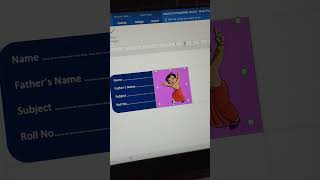 MS Word में Name Sticker कैसे बनाएं | Easy Sticker Design in Word | Word Tips & Tricks
