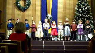Tyler's Christmas Program 2009