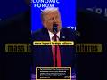 TRUMP: THE WEST CANT BE MASS IMPORTING FOREIGN CULTURES! #shorts #trump #worldeconomicforum