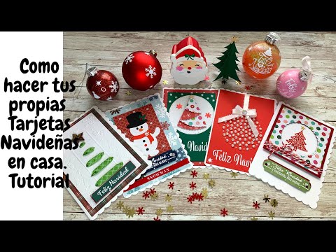 Video: Cómo Hacer Una Tarjeta De Navidad Con Tus Propias Manos