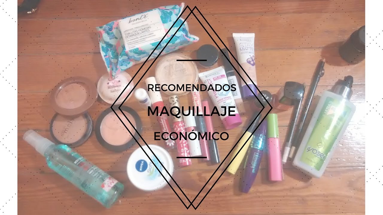 Productos de maquillaje y belleza económicos