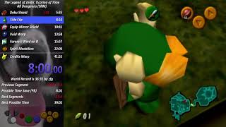 Ocarina Of Time All Dungeons Srm Speedrun In 40 52