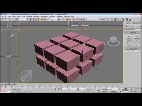 3ds Max How to Copy objects " comment copier un objet "