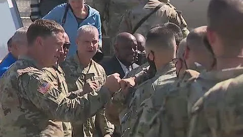 Georgia soldiers deployed to Germany amid Russia-Ukraine conflict