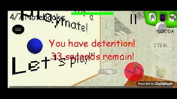 Baldi in like i goes crazed | Baldi