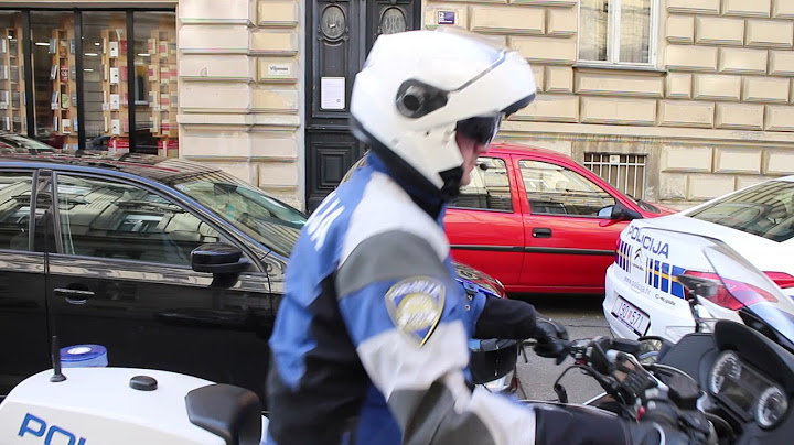 Josip Štimac iz Zagreba najspretniji je policajac na motoru