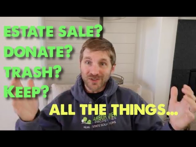Sell Things Left in Inherited House