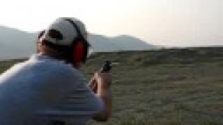 357 Magnum helps me retire an old thermos near Fallon, NV