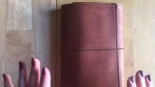 Trifold Travelers Notebook