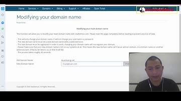 Đào Xuân Nhất | Hướng dẫn thay đổi tên miền chính trong Cpanel Website Wordpress