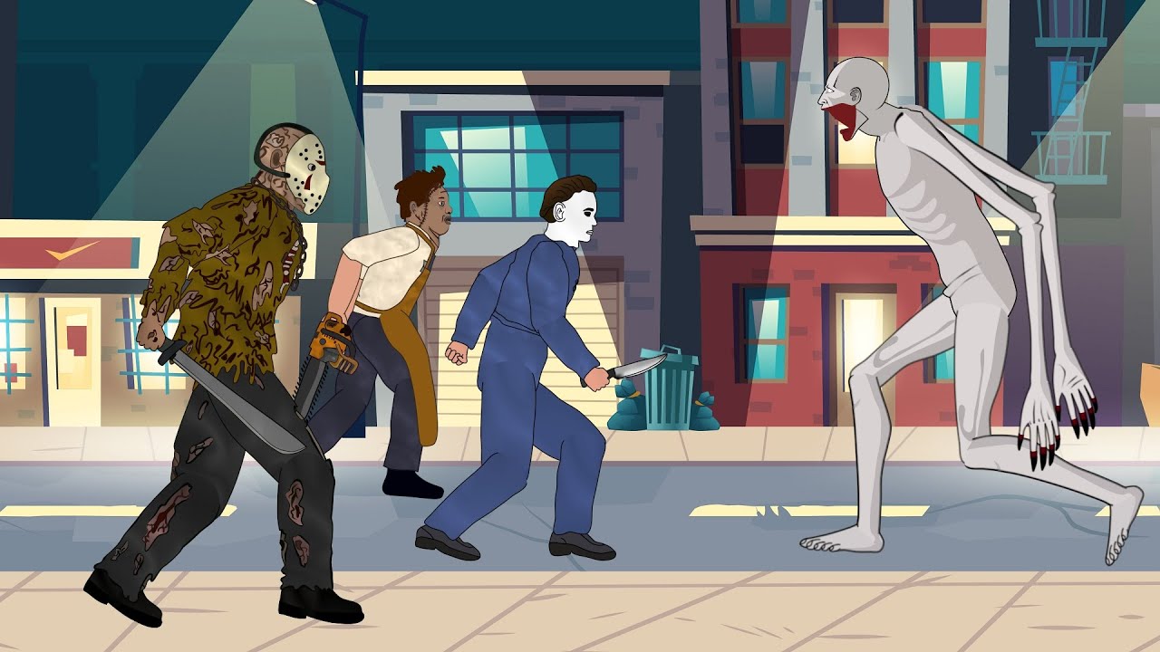 SCP-096, JASON VOORHEES, LEATHERFACE, MICHAEL MYERS | EPIC BATTLE ...