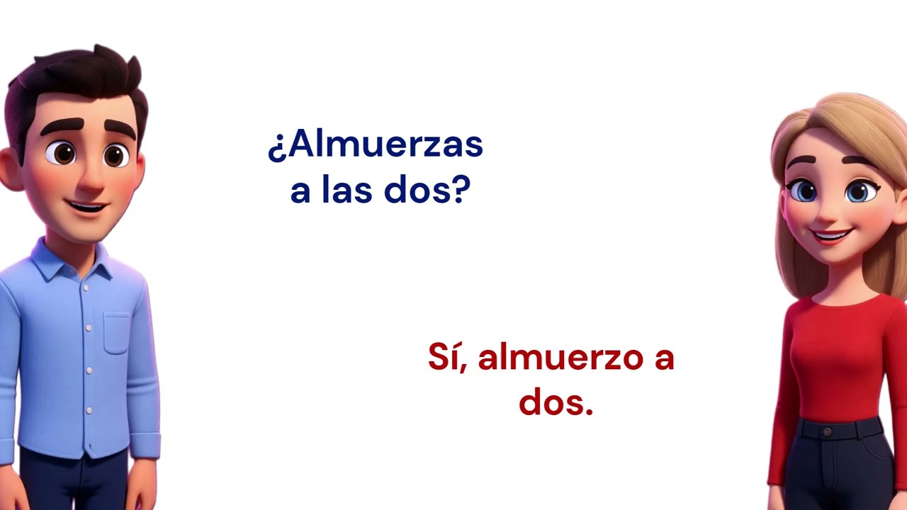 A1 Spanish Conversations 🇪🇸 Medium-Short Spanish Conversations (A1) | Easy Dialogues for Beginners