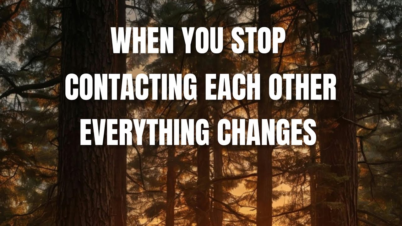 When You Stop Contacting Each Other Everything Changes - Human Psychology