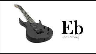 7 String Guitar Two Step Down Tuning ♩
