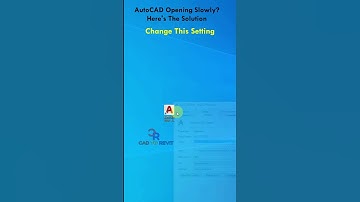 AutoCAD Opening Slowly | AutoCAD Software Opening Slowly #shorts #autocad