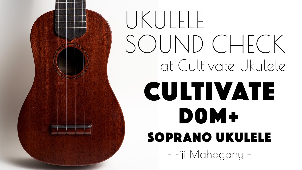 ウクレレ　確認用 UKULELE SOUND CHECK | CULTIVATE UKULELE D0M+ ♯25050（中古・2025年