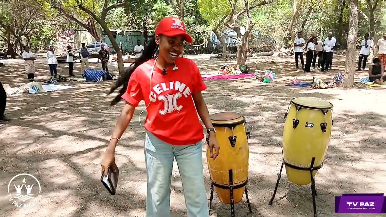 MOMENTO DA EXORTAÇÃO BÍBLICA NA EXCURSÃO DA FLORESTA DA ILHA COM ESCODOM IEBA REGIÃO SUL