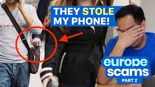 15 TOURIST SCAMS TO AVOID IN EUROPE | PART 2 (Filipino w/ English Subs)