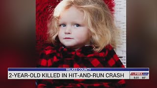 2-year-old killed in hit-and-run in Wilkes County