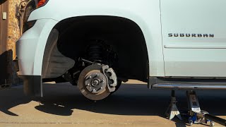 How to Replace Front Brakes on 2018 Chevy Suburban