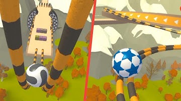 Action Balls - All Levels 207-209, SpeedRun Gameplay, Android IOS, Amaizing Ball Game