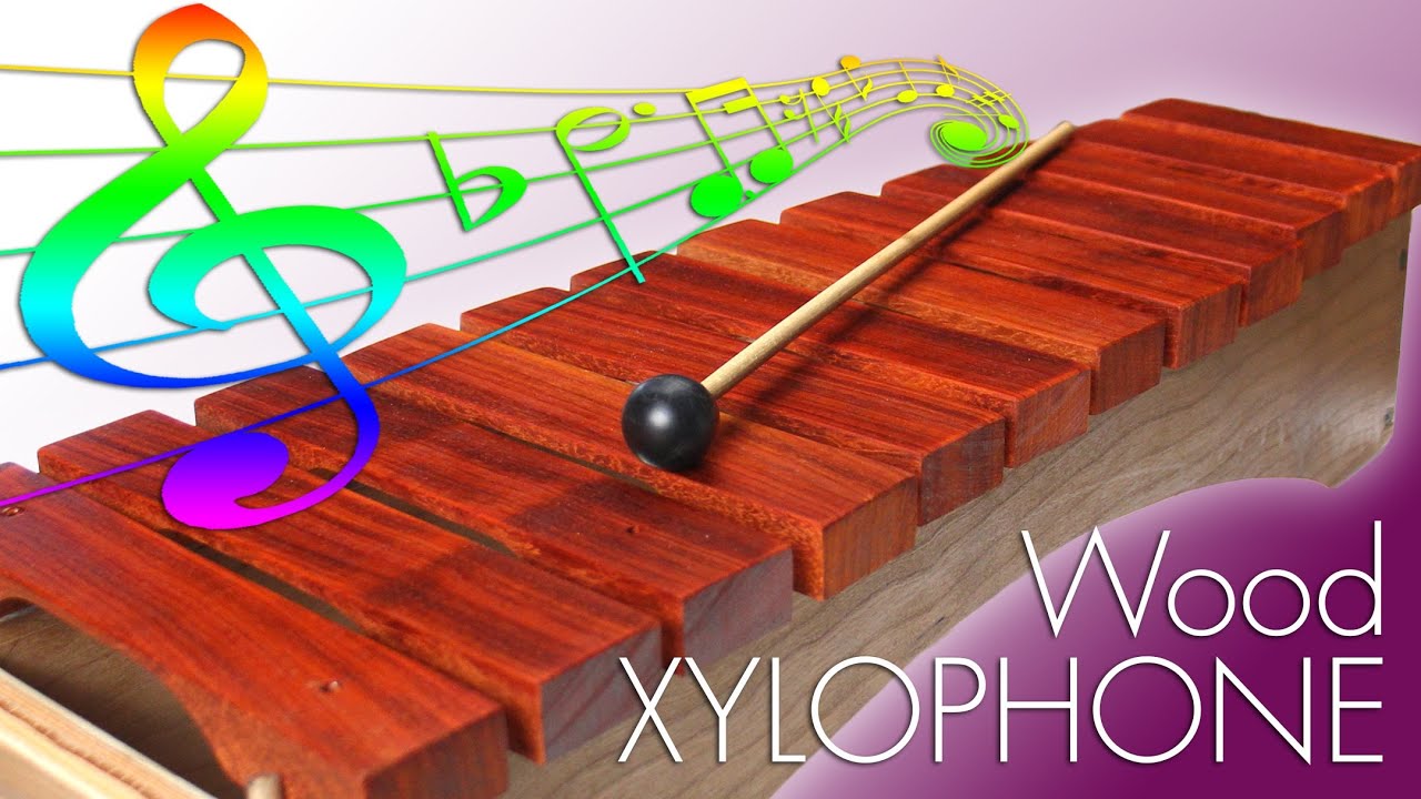 Making a toy wood xylophone - YouTube