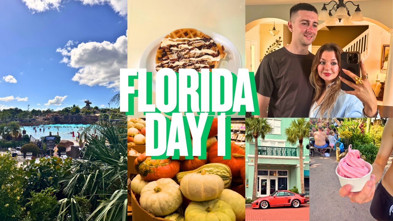 Florida Day 1 | Walmart, Celebration, Typhoon Lagoon & Disney Springs