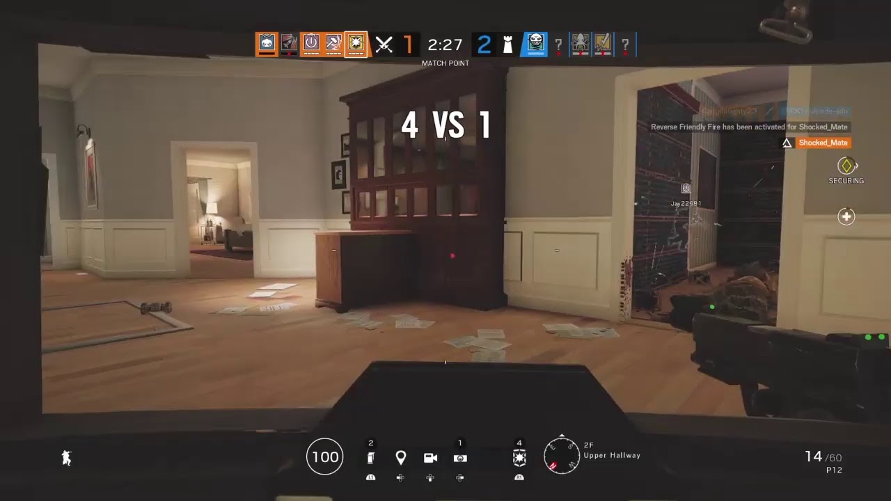 Playing Rainbow Six Siege with friends - YouTube