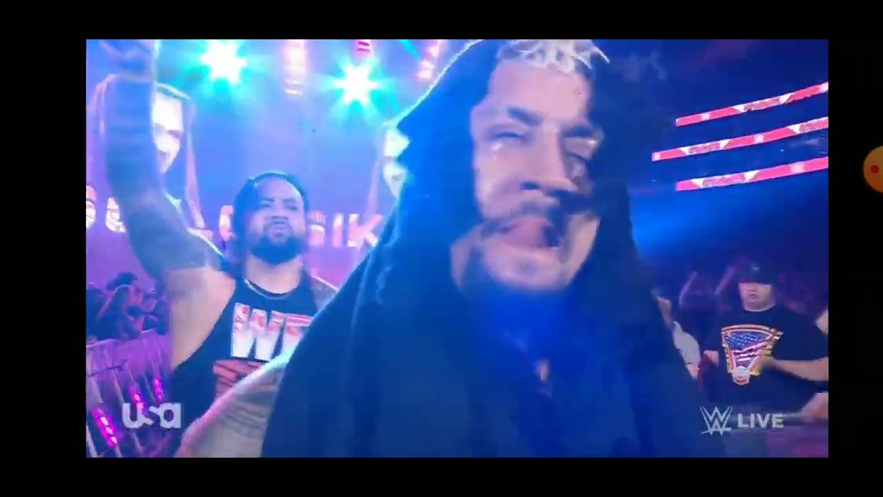 Solo Sikoa's entrance WWE Raw, April, 10, 2023 YouTube