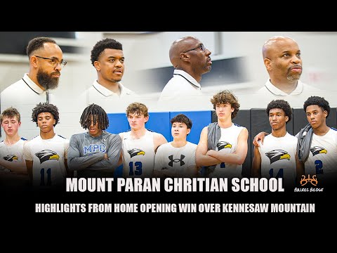 Mount Paran Christian School Starting The Season Off With A Dominant Home Win Against Kennesaw Mtn!