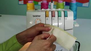 Brother 1034D Serger 28 Removing Overlock Stitches