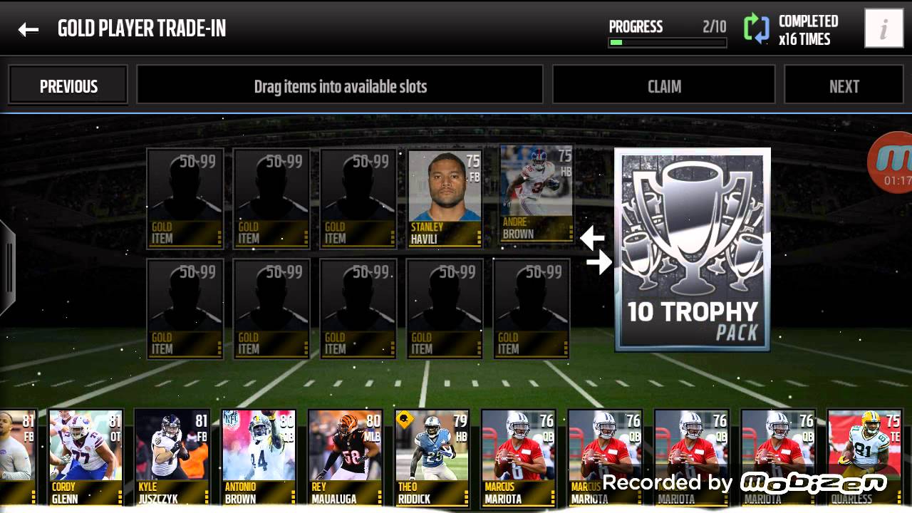 Madden NFL 16 Mobile get Deion Sanders 98 ovr without money!!!