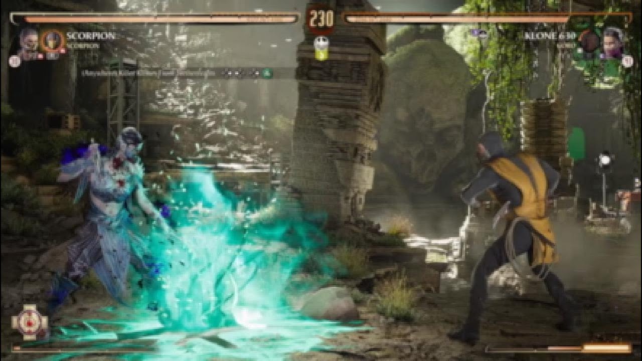 Scorpion MK 95' 🆚 Klone 630 Mileena