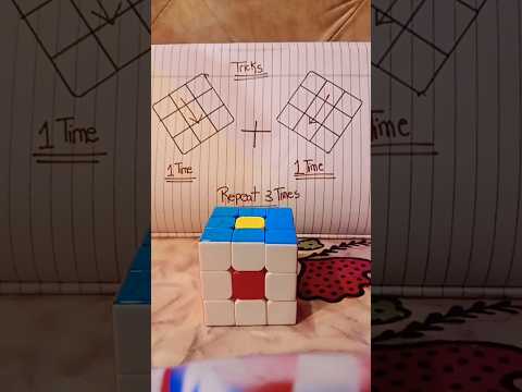 3 by 3 rubik's cube solve kese Kare😈 #rubikcube #rubiksconnected