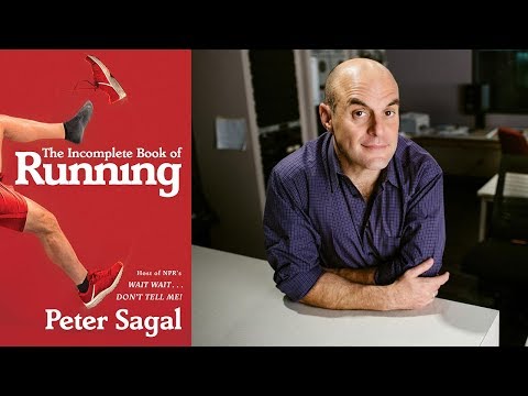 Peter Sagal on "The Incomplete Book of Running" at the 2018 Miami ...