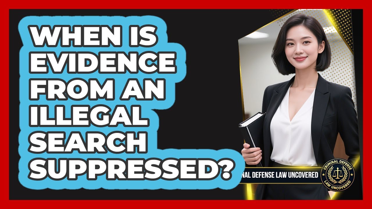 When Is Evidence From an Illegal Search Suppressed?